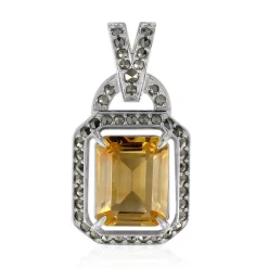 Citrin-Silberanhänger (Annette classic)