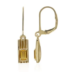 Citrin-Silberohrringe (TPC)