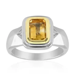 Citrin-Silberring (Remy Rotenier)