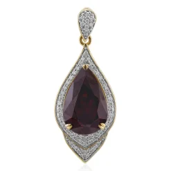 Cuprit-Goldanhänger (Mark Kaufman)