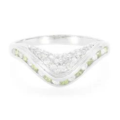 Demantoid-Silberring