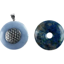 Donutset Chrysokoll und Angelit