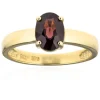 Edelroter Spinell-Goldring (CUSTODANA)
