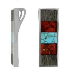 Edelstein-Silberanhänger