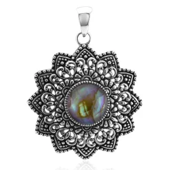 Edelstein-Silberanhänger (Art of Nature)