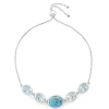 Edelstein-Silberarmband (Faszination Türkis)