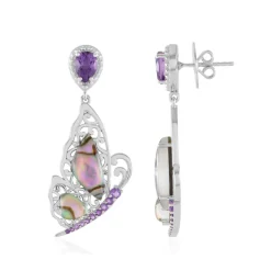 Edelstein-Silberohrringe (Dallas Prince Designs)