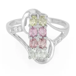 Edelstein-Silberring