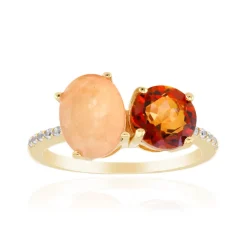 Edelstein-Silberring