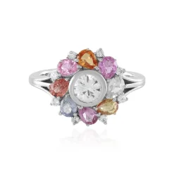 Edelstein-Silberring