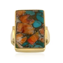 Edelstein-Silberring