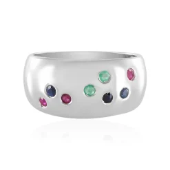 Edelstein-Silberring