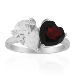 Edelstein-Silberring