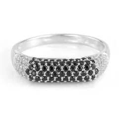 Edelstein-Silberring