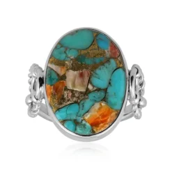 Edelstein-Silberring