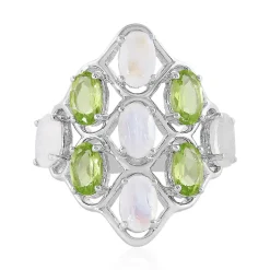 Edelstein-Silberring