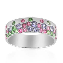 Edelstein-Silberring