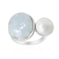 Edelstein-Silberring