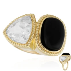 Edelstein-Silberring