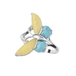 Edelstein-Silberring