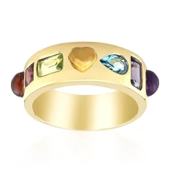 Edelstein-Silberring