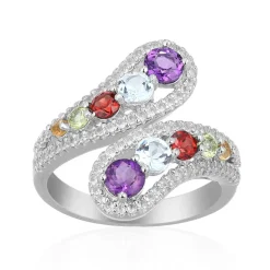 Edelstein-Silberring