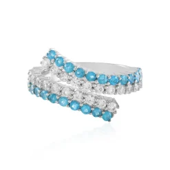 Edelstein-Silberring