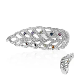 Edelstein-Silberring