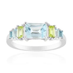 Edelstein-Silberring