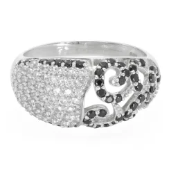 Edelstein-Silberring