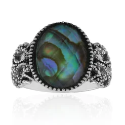 Edelstein-Silberring (Art of Nature)