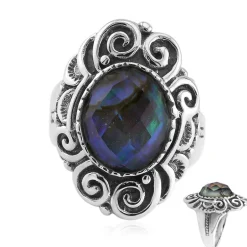 Edelstein-Silberring (Art of Nature)