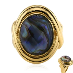 Edelstein-Silberring (Art of Nature)