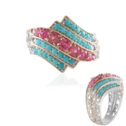 Edelstein-Silberring (Gems en Vogue)