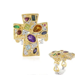 Edelstein-Silberring (Gems en Vogue)