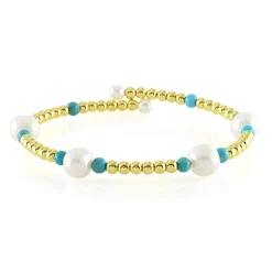 Edelstein-Stahlarmreif (Riya)