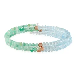 Edelstein-Stahlarmreif (Riya)