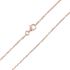 925er Silber-Ankerkette - 2,61 g - 60 cm - rosévergoldet