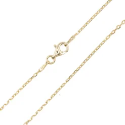 925er Silber-Ankerkette - 3,35 g - 80 cm - vergoldet