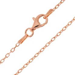 925er Silber-Ankerkette - 2,27 g - 50 cm - rosévergoldet