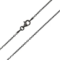 925er Silber-Ankerkette - 2,61 g - 60 cm - rutheniert