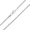 925er Silber-Criss-Cross-Kette - 45 cm - 6,9 g