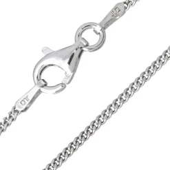 925er Silber-Panzerkette - 45 cm - 2,8 g