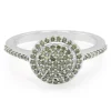 Fancy-Diamant-Silberring