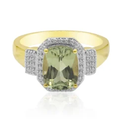 Farbwechsel-Diaspor-Goldring (Tenner Diniz)