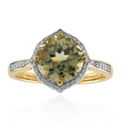 Farbwechsel-Diaspor-Goldring