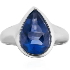 Farbwechsel-Fluorit-Silberring (CUSTODANA)