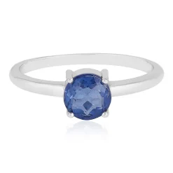 Farbwechsel-Fluorit-Silberring