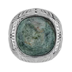 Fuchsit-Silberanhänger