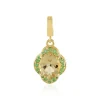 Gelber Beryll-Silberanhänger